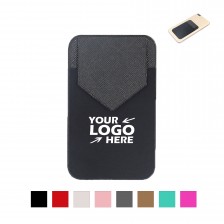 Adhesive Mobile Phone Card Pouch Flap